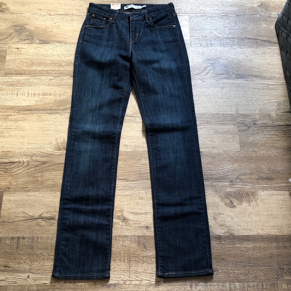 Levi's Women's Indigo Straight Leg Jeans